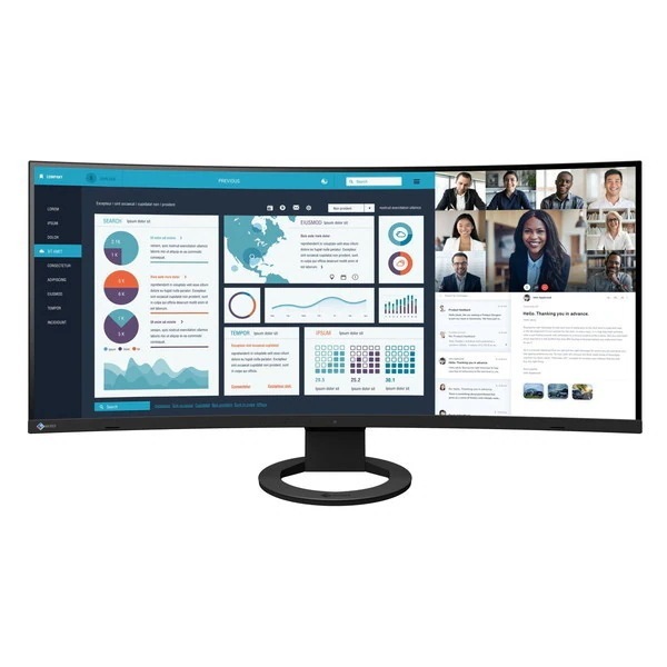 EV3895-BK ブラック FlexScan [37.5型ワイド液晶ディスプレイ]