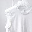 【純綿】ユニセックス #夏の純綿ベーシック無地ルーズベストTシャツ