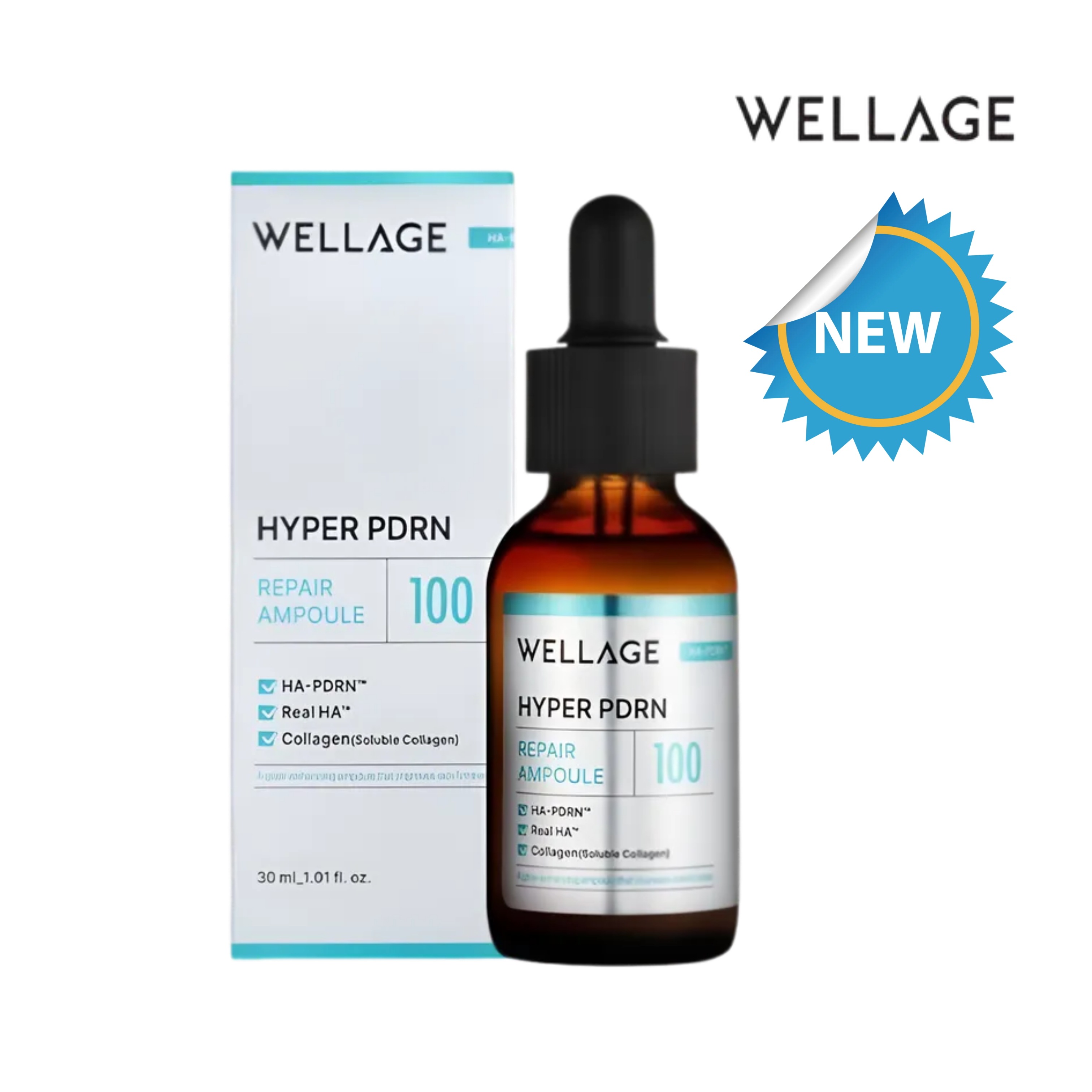 [NEW Hottem] ハイパーPDRN リペア·アンプル 30ml