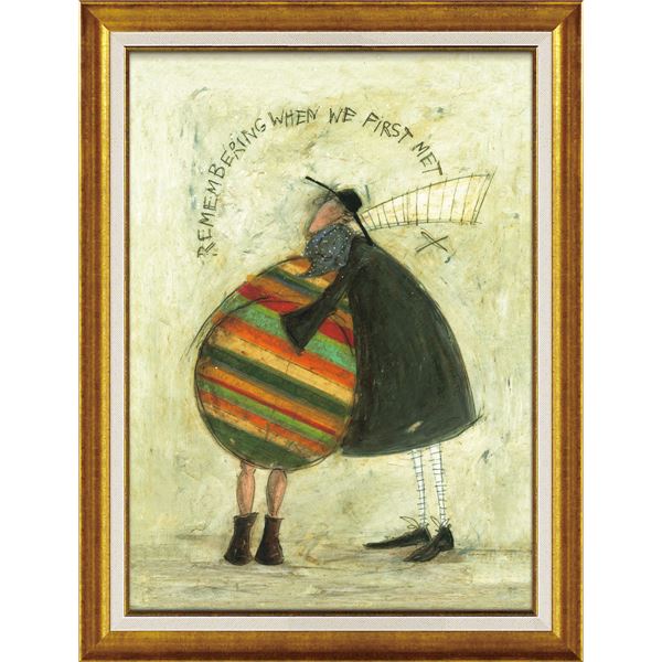 ユーパワー サム/トフト Gel加工 アートフレーム 「初めて会ったこと覚えてます」