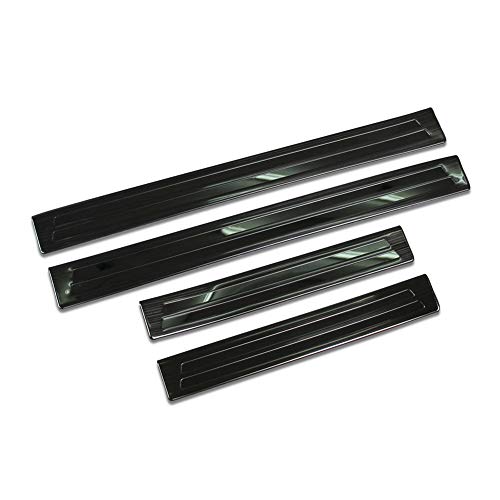 色：黒色 RUIQ 新型 マツダ3 BP系 2019.06* 専用 内装 ステンレスステップ ガーニ