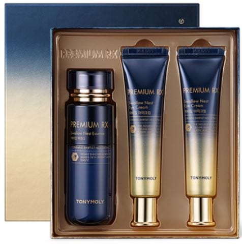 プレミアムアレックスツバメエッセンス55ml+アイクリーム30ml 1セット プレミアム スキンケア セット シワ改善 スキンケア