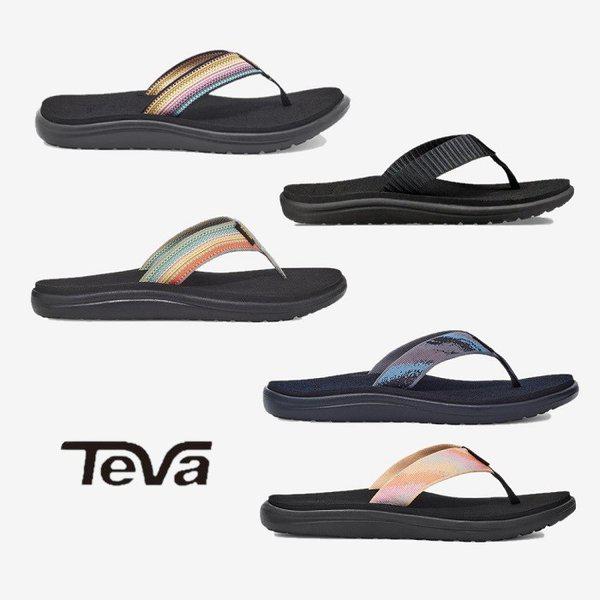 TEVA_女性クッション入りフリップフロップ ビーチサンダル ボヤ フリップ Voya Flip STVF2319040-BSB 他4色