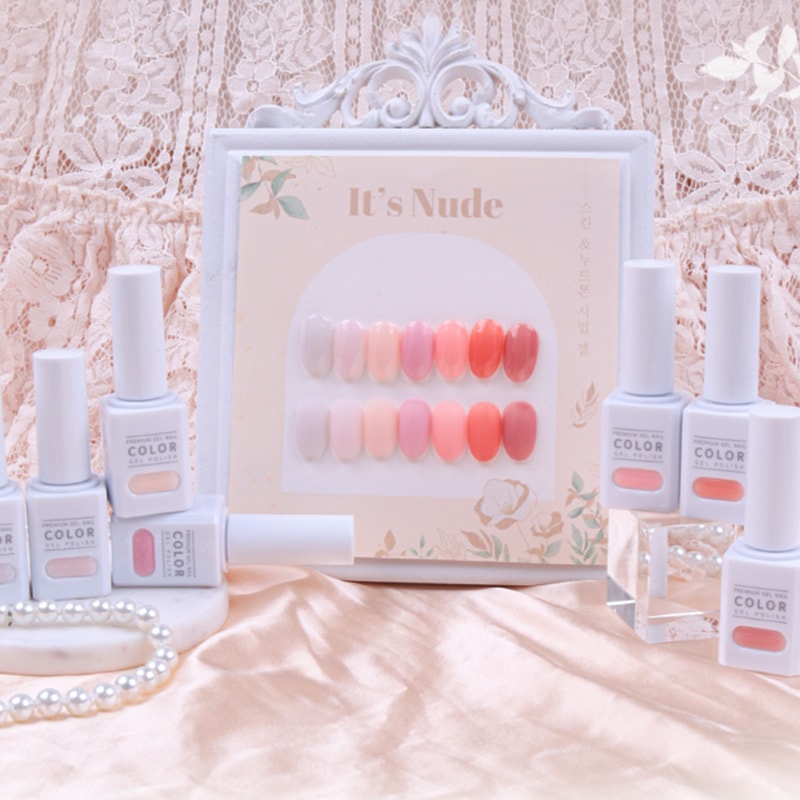 [THE GEL] 7種セットITS NUDE SYRUP GEL 7色 肌のトーンに合わせたシロ