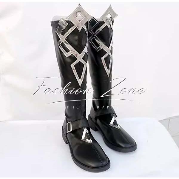 原神 げんしん 風 執行官　隊長 II Capitano コスプレ靴 男女兼用 シューズ 道具小物 ブーツ cosplay ハロウィン仮装 変装