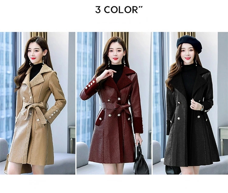 トレンチコート チェスターコートレザージャケットレディース裏ボアレザージャケットアウターロング丈PUジャケット 防寒コート 暖かい オシャレ