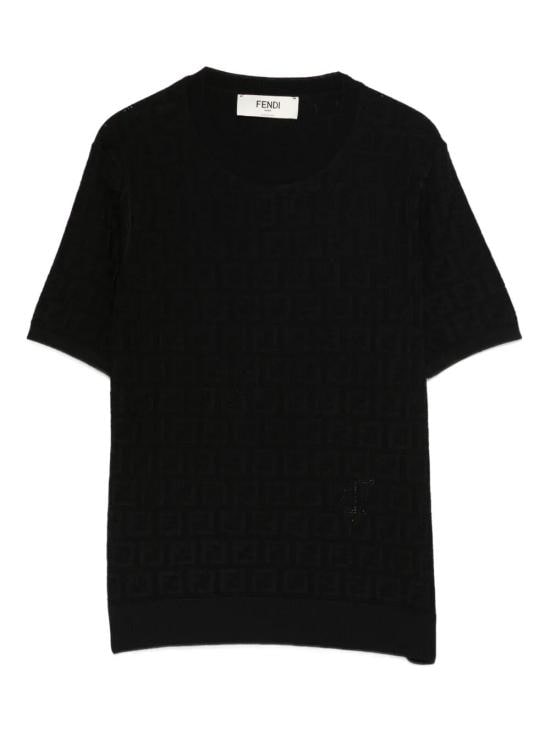 FENDI Women Sweater FZXD57 AUZR F0GME BLACK