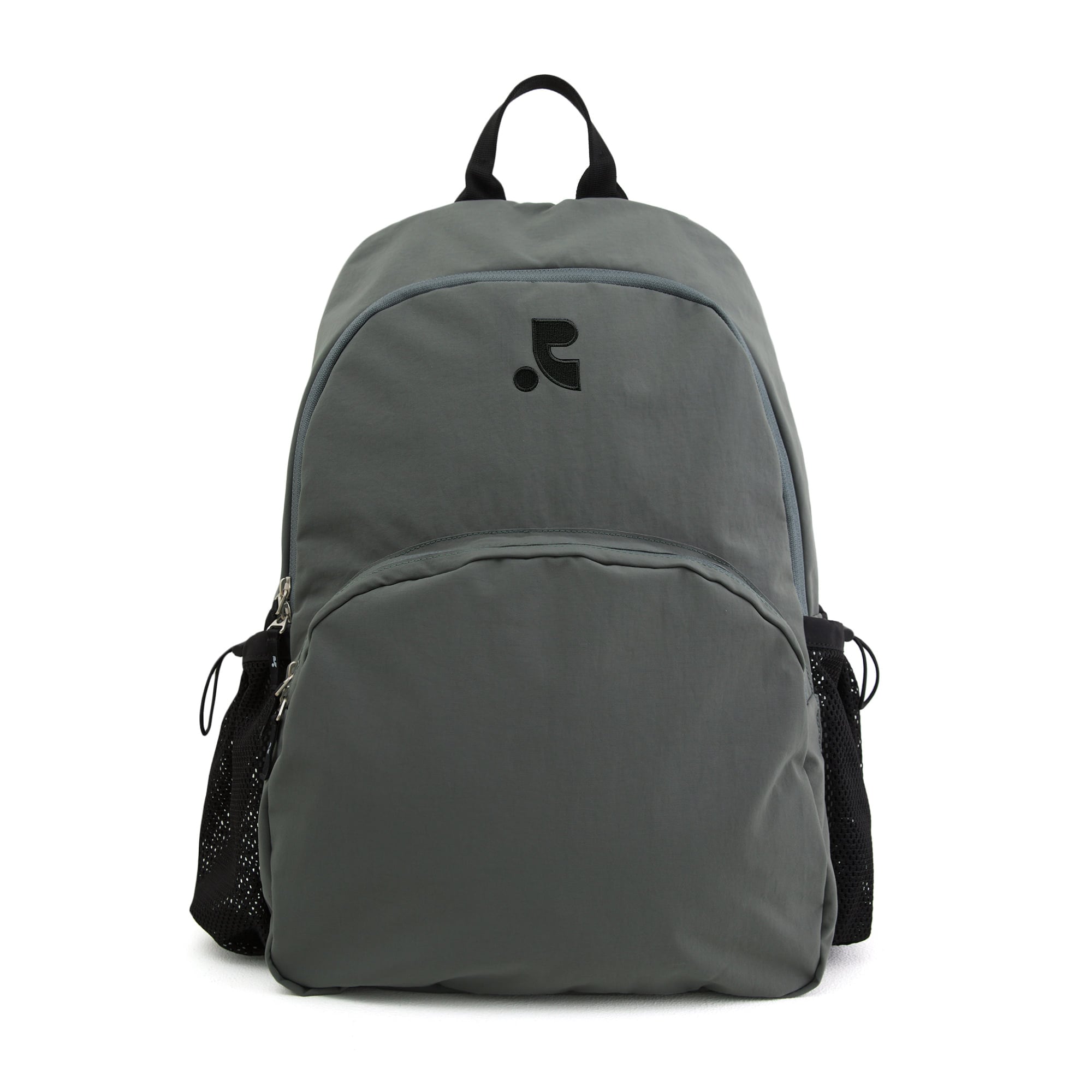 【REST & RECREATION】 RR LOGO NYLON BACKPACK : GREY