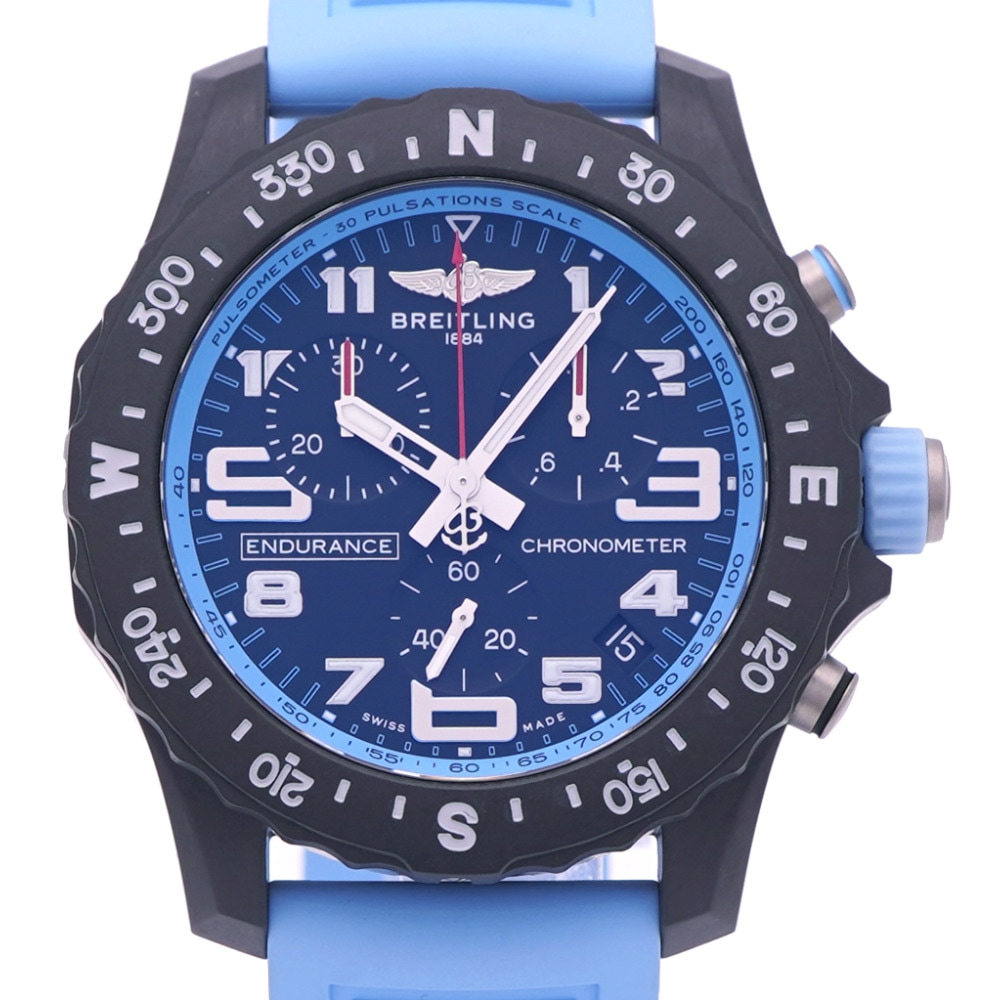 新品同様 自動巻き エンデュランス プロ 44 X82310 腕時計 ブライトライト/ラバー ブラック 1574【中古】 メンズ