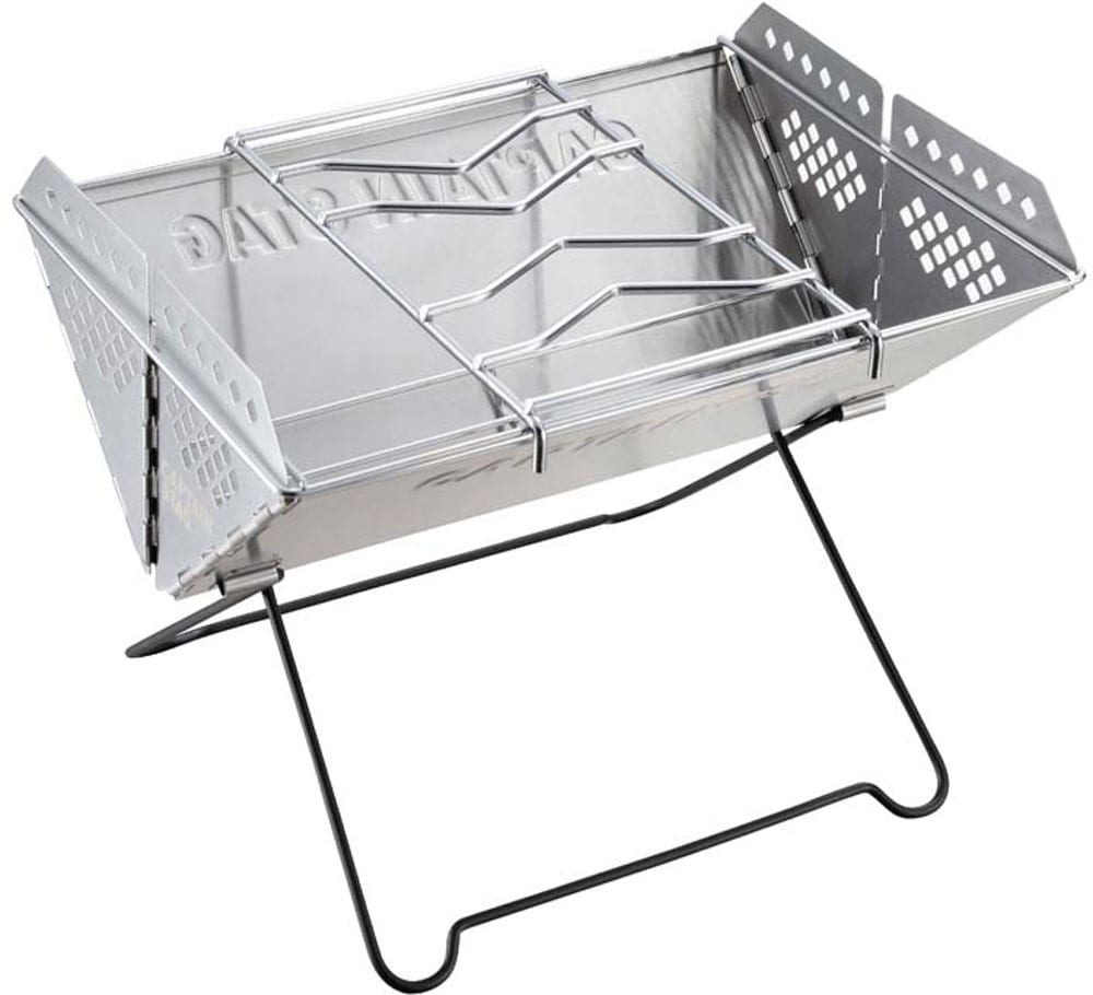 CAPTAIN STAG キャプテンスタッグ V型 スマートグリル UG-48 アウトドア アクセサリー UG0048