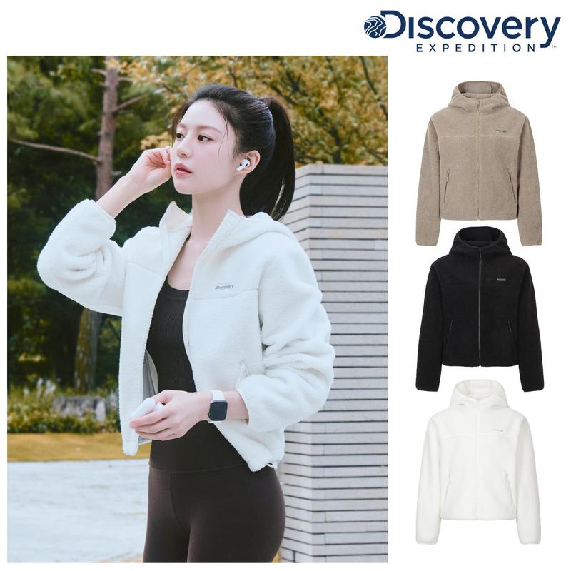 25FW 女性テックフリースフードジャケット DWSS72056