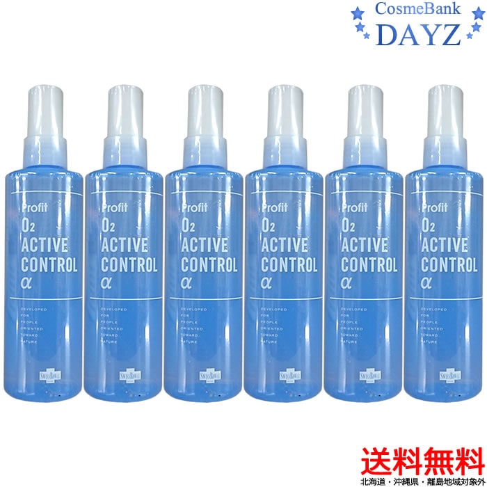 ピーエッチ プロフィット アクティブコントロール α 200mL　6点セット　　自然派化粧品　　無添加無香料無着色無防腐剤