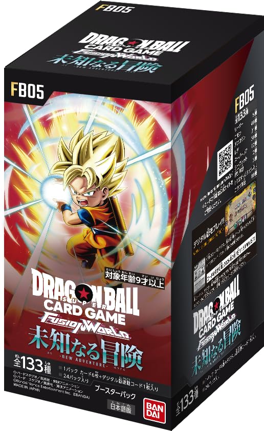 バンダイ(BANDAI) ドラゴンボールスーパーカードゲーム フュージョンワールド ブースターパック 未知なる冒険[FB05] (BOX)24パック入り 対象年齢：9歳以上 5,696円