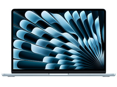 他サイト： MacBook Air 13.6インチ Liquid　ディスプレイ MC6T4J/A [スカイブルー]の商品画像