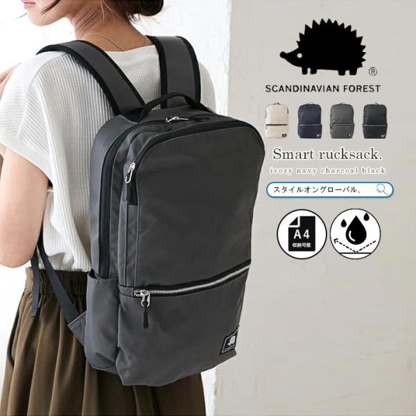 リュック レディース 2層 大容量 リュックサック メンズ バックパック 撥水 ユニセックス PC収納 多収納 大きめ スリム 軽量 背面ファスナー 通勤 通学 ハリネズミ 大人 おしゃれ 大きめ 6,930円