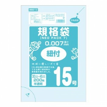 オルディ ネオパック7規格袋15号ひも付 半透明200Px40冊 10537402