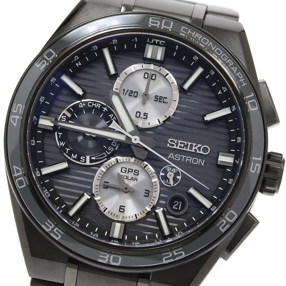 セイコー SEIKO SBXC179/5X83-0AP0-1 アストロン ネクスタ― GPS ソーラー電波 メンズ 極美品 箱・保証書付き_944945【中古】