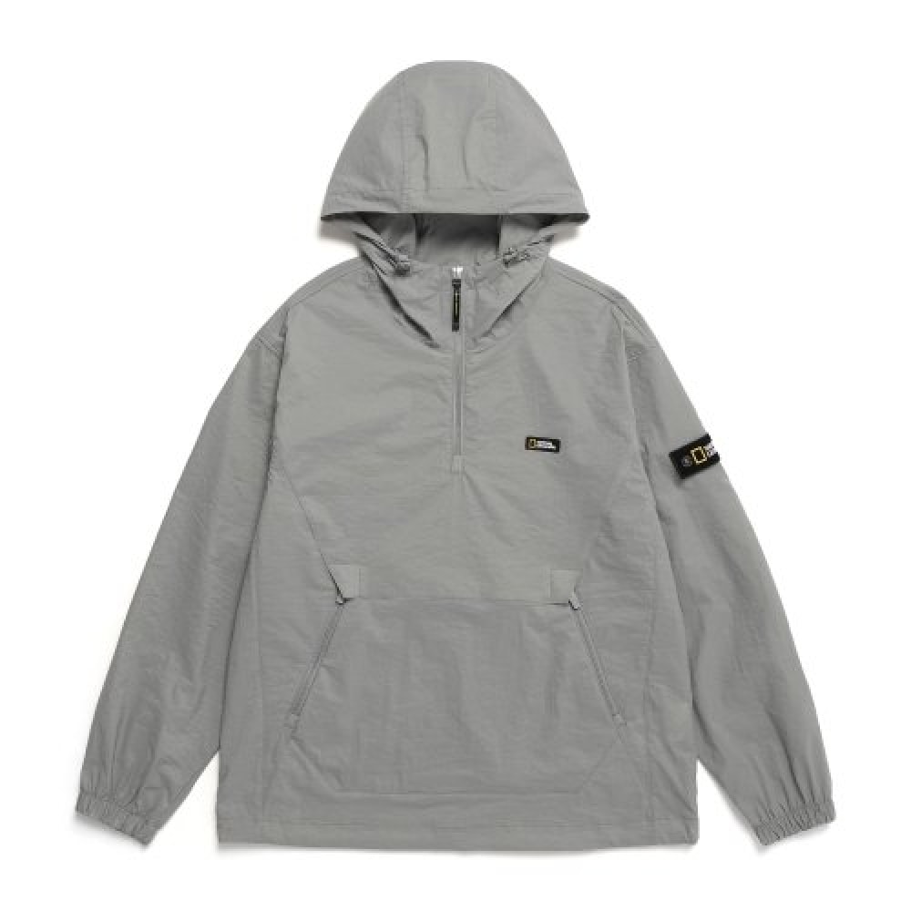ナショナルジオグラフィック (ナショナルジオグラフィック) N241UFT940 ダイマーウーブントレーニングパーカーアノラックストーングレー