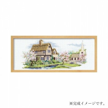 ししゅうキット　7294（オフホワイト）　ダーウェントウォーター/デザイン「レーンシリーズ」　ブロッサムレーン