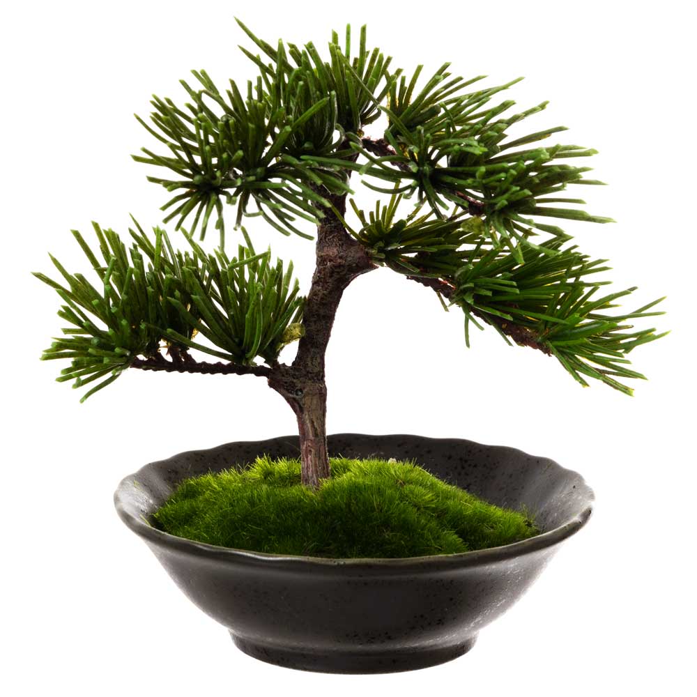 フェイクアート盆栽　然-ZEN-　寸-SUN-ミディアム03　本物を知る庭師職人がリアルな盆栽をイメージして作ったBONSAIモデル　日本的和風インテリア