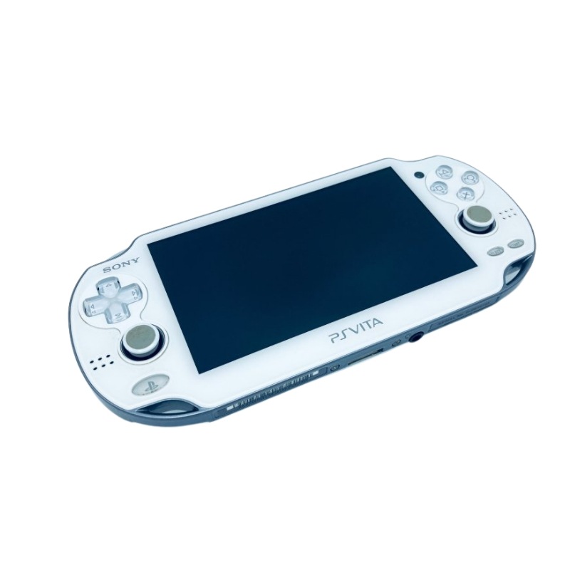 中古 PlayStation Vita Wi‐Fiモデル クリスタル・ホワイト (PCH-1000 ZA02)