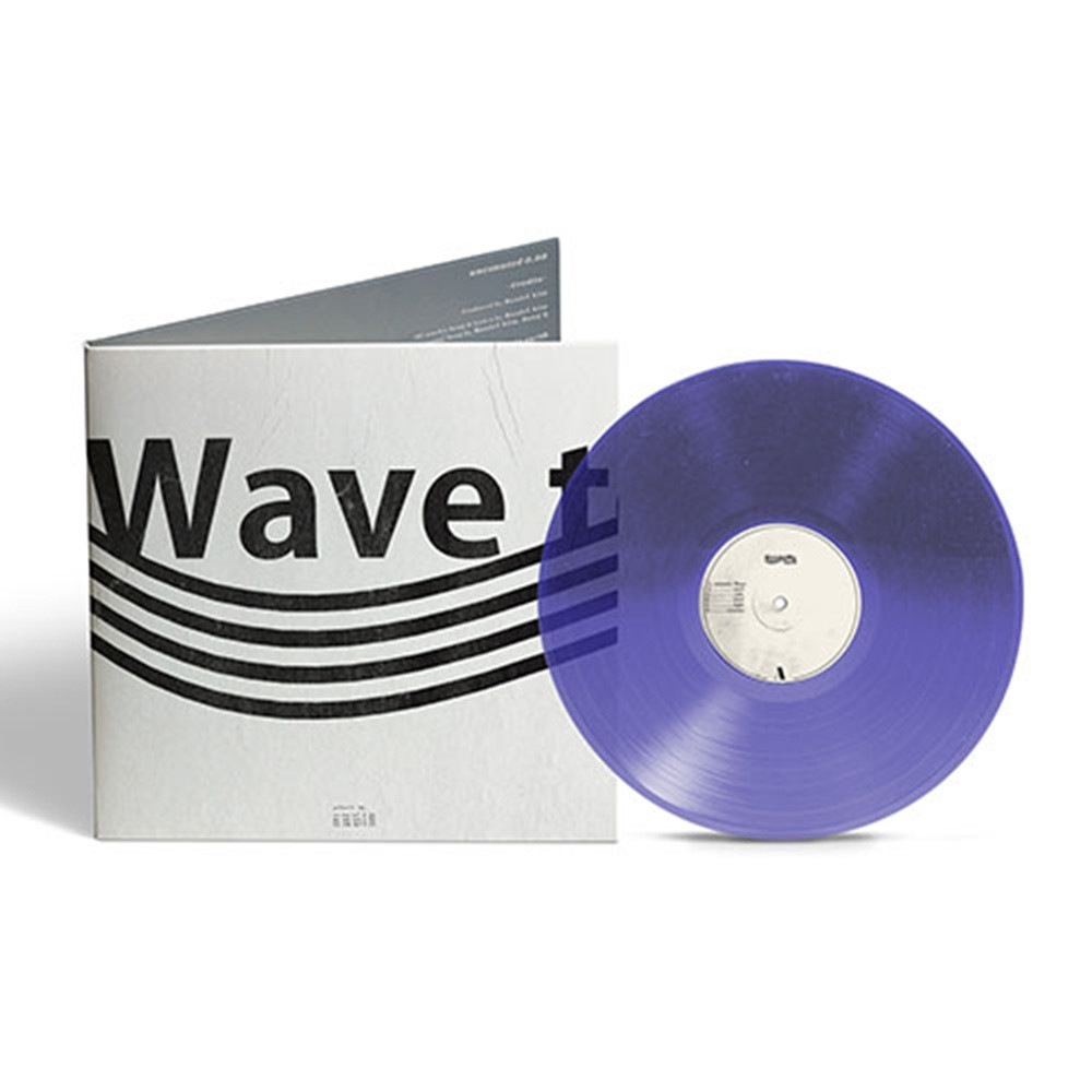 (未開封新品) Wave Tours Wave to earth uncounted 0.00透明ブルーLPKPOP CD