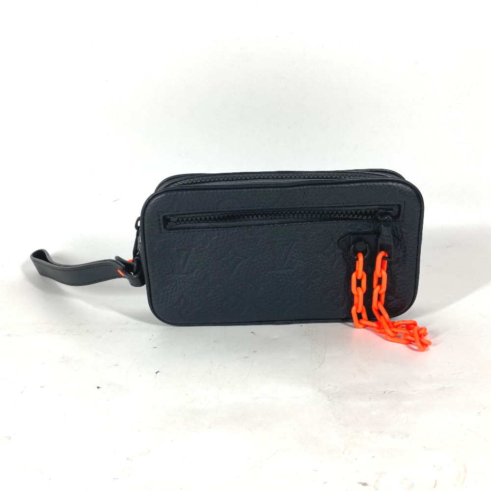 クラッチバッグ M53550 ポシェットヴォルガ モノグラム セカンドバッグ カバン チェーン トリヨンレザー ブラックその他