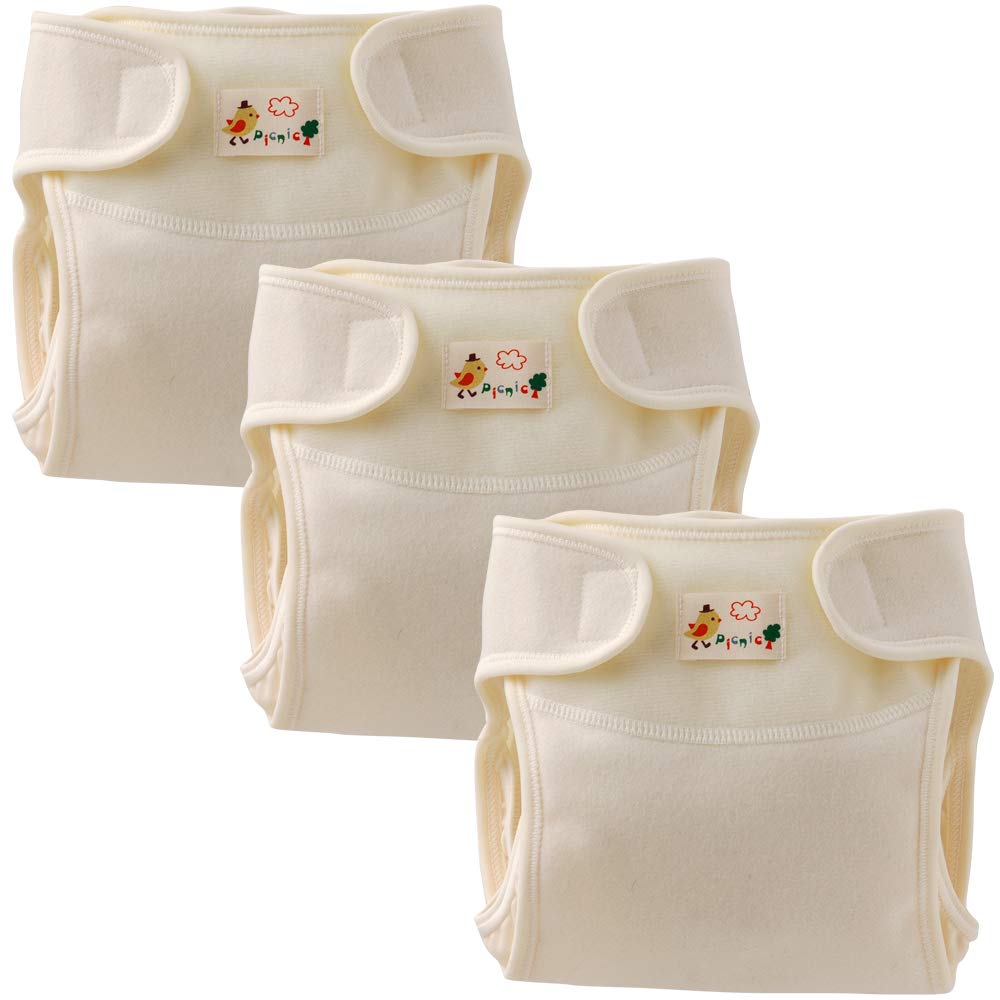 [チャックルベビー] おむつカバー オムツカバー 赤ちゃん 外ベルト ウール 3枚組 80cm T2289-80-10