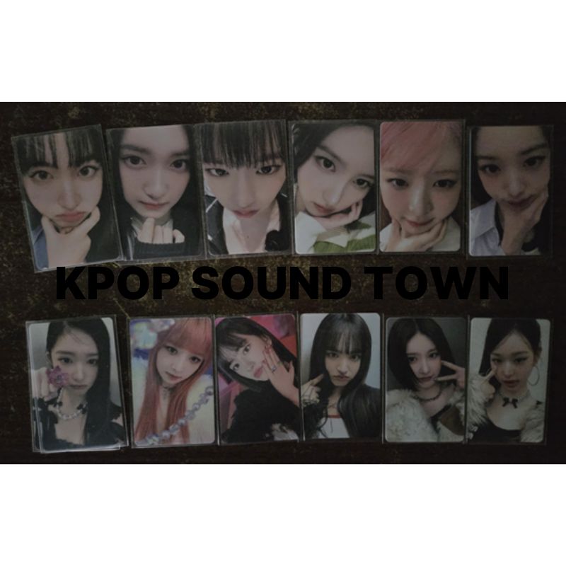 [WITHMUU LUCKYDRAW 6EA/1SET]IVE IVE [NO ALBUM,ONLY PHOTOCARD]