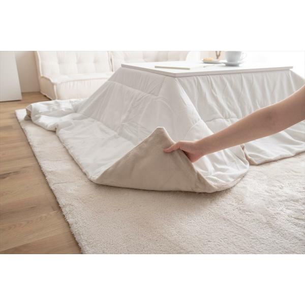 こたつ掛け布団 長方形 洗える おしゃれ ナチュラルモダン かわいい 薄掛け リバーシブル 省スペース コタツカバー 対応天板サイズ 90x60cmまで 9,243円