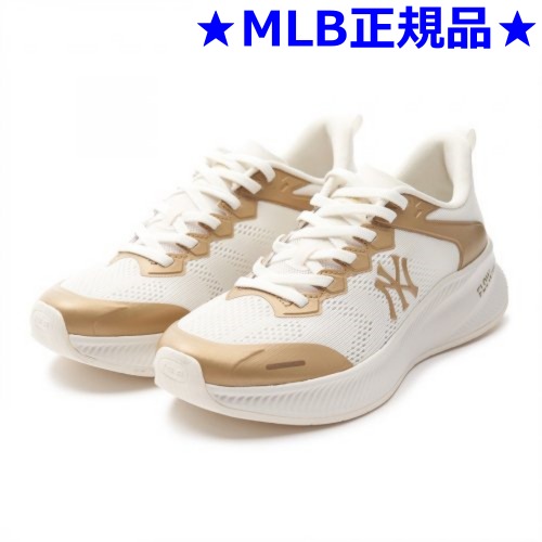 MLB公式正規品 ATHFLOW NY (Gold) 韓国 スニーカー チョンキー チャンキー