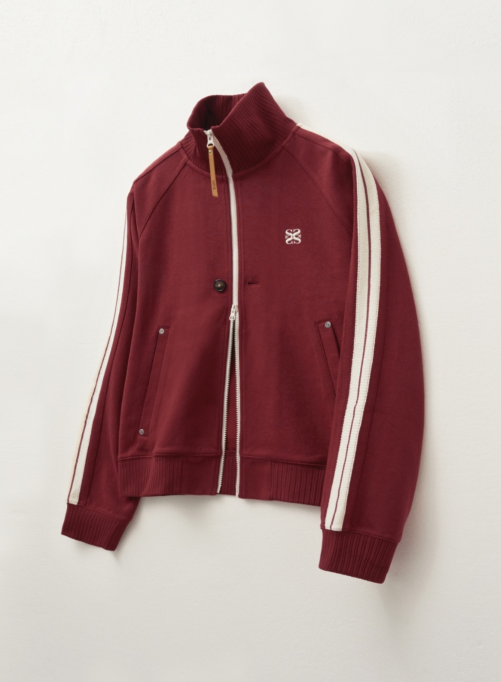 【SATUR】 LAWTON ALL DAY TRACK ZIP-UP JACKET : BURGUNDY 14,089円