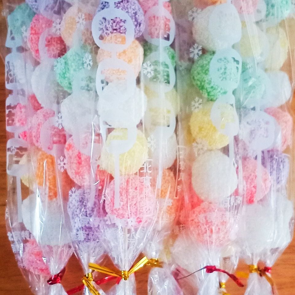 35/80Pcs ひょうたんレインボーキャンディー串 子供の頃のおやつ 誕生日プレゼント