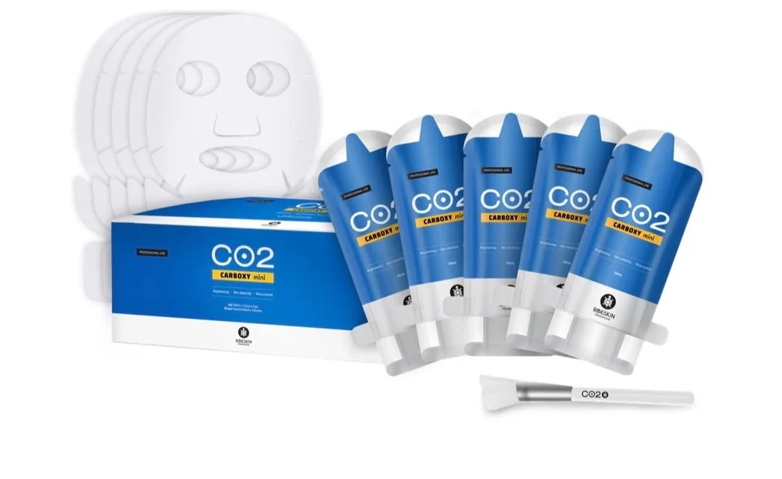 [国内正規品]リベスキン カーボキシーミニキット 5回分 カーボキシー 炭酸パック 高濃度 CO2 トリートメント エピダーム RIBESKIN 韓国 皮膚科でしか 買えない 化粧品