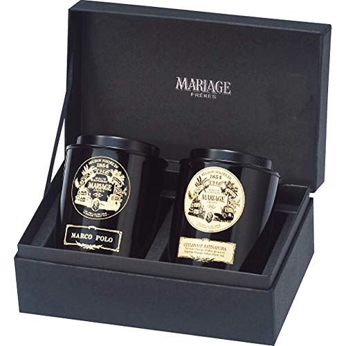 マリアージュ フレール 紅茶の贈り物 50グラム (x 2) (セイロンラトナピュラ マルコポーロ GS-1C（茶さじ無)