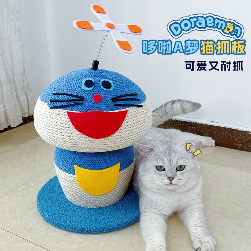 漫画猫キャッチボール猫ジャンプ台爪研ぎと遊びをすべて 1 つにまとめた小さな猫クライミングフレーム猫スクラッチボード猫ジャンプ台猫おもちゃ