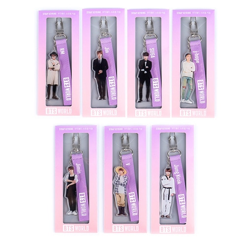 BTS グッズ ストラップキーリング
