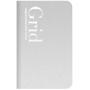 （まとめ） ロジカルプライムノート グリッド2.5 A6スリム／2.5mm方眼／120枚 NA601-15(×5セット)