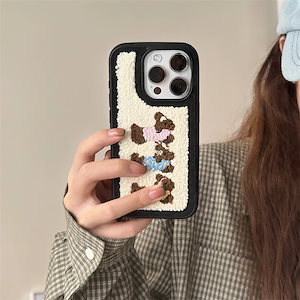 秋と冬の刺繍ダックスフント iPhone16 Apple 15ProMax 携帯電話ケース 14 新しいスタイル 13 高度なクリエイティブ