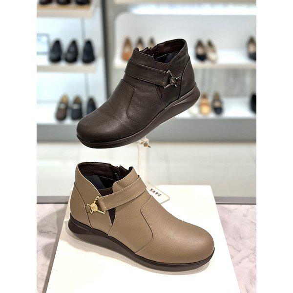 [] 女性 女性 2cm 太ヒール スタイル 裏起毛 軽量 ノンスリップ アンクル ブーツ dib306 (P003021813)