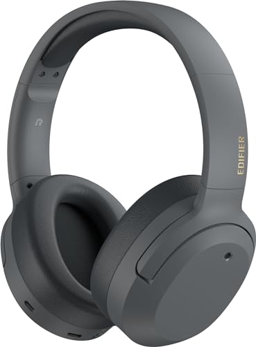 【VGP金賞】 Edifier W820NB Plus 【LDAC対応】 ノイズキャンセリング ヘッドホン Bluetooth 5.2【有線/無線ハイレゾ対応】【220g軽量快適】外音取り込み/マイク