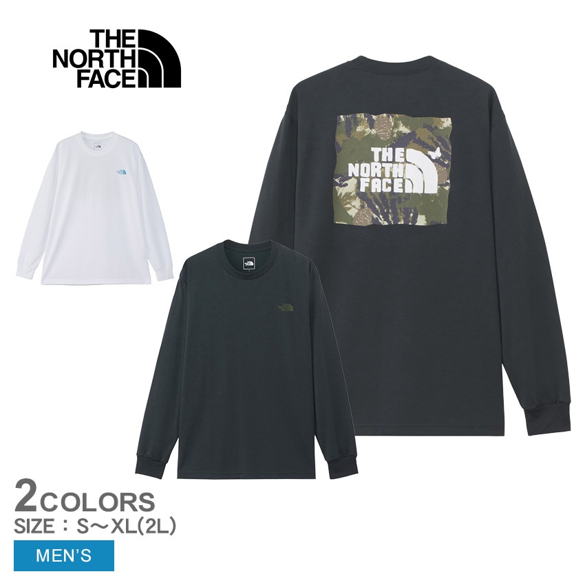 Tシャツ メンズ トップス クルーネック 長袖 ロングスリーブTNFバグフリーティー NT12450 虫よけ UVケア UVカット 紫外線対策 アウトドア レジャー