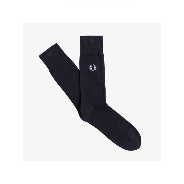 Fred Perry クラシック ローレル リース ソックス - ネイビースノーホワイト (267) CFPU2517135-267