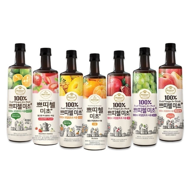 美しい ミチョ 美酢 美酢 Qoo10] 900ml 食品 : 6本セット 鉢・プランター
