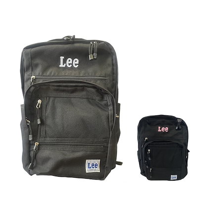 リュックサック デイパック バックパック バッグ Lee リー 2024 春夏 新作 メンズ レディース 大容量 ユニセックス スクール アウトドア 旅行 Lee リー リュックサック 大容量 約35L 通学 b4 a4 撥水 二層式 多収納 多ポケット 14ポケット 多機能 PC タブレット メンズ  レディース 学生 中学生 高校生 通勤 デイパック バックパック マザーズバッグ 黒 2025 karlas