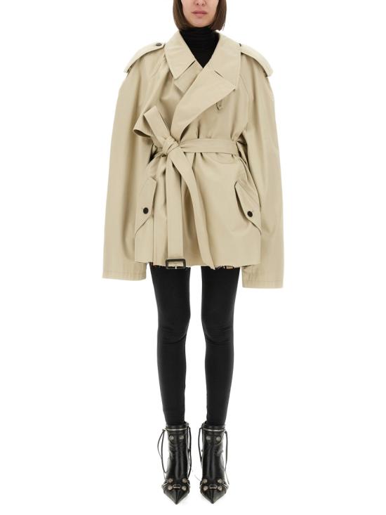 BALENCIAGA Women Trench Coats 814615 TBP019501 BEIGE