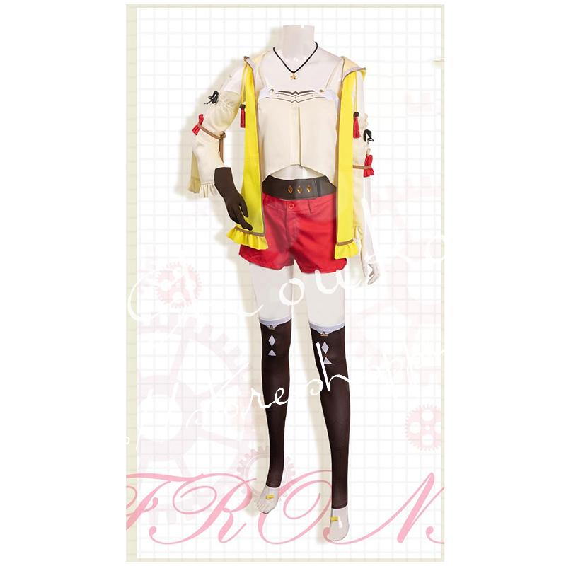 ライザアトリエ 常暗女王と秘密隠れ家ライザリン・シュタウト ライザ コスプレ衣装 ウィッグ靴変装 コスチューム