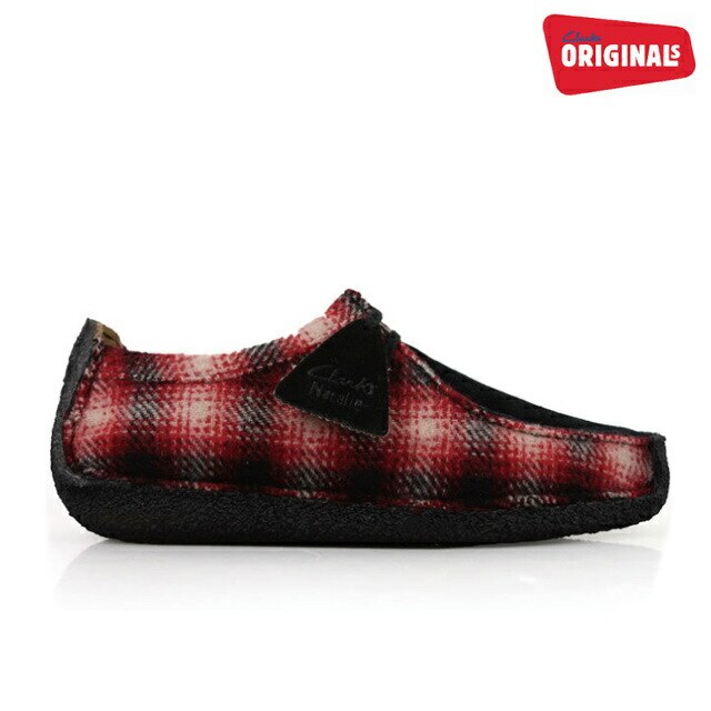 クラークス CLARKS 20355804 ウールリッチ コラボレーション　NATALIE REDCOMBI SUEDE メンズ クラークス ナタリー レッドコンビ スエード 20355804 【送料