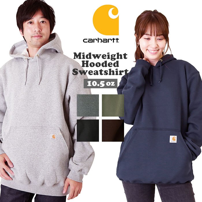 カーハート パーカー 通販 carhartt トレーナー メンズ ブランド おしゃれ 無地 大きいサ