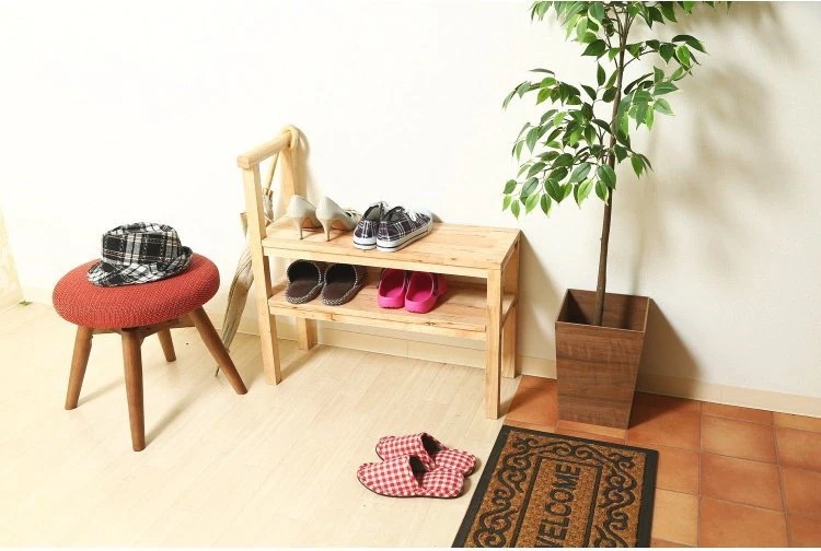 玄関収納 おしゃれ ベンチ 幅70×奥行30×高さ70cm ナチュラル